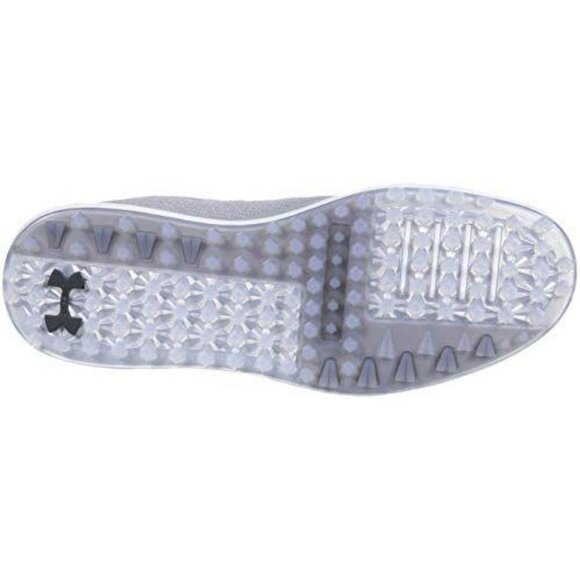 Under Armour Men\'s UA Tour Tips Knit SL Gray Golf Shoes 3020991-100 Size 8 main image 5